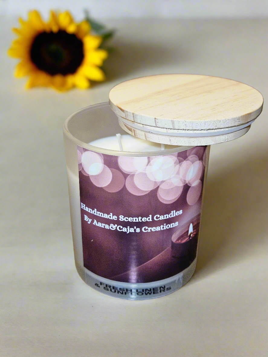 Fresh Linen & Sunflowers